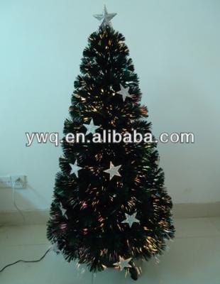 China PVC 7ft LED FIBER OPTICAL Christmas Tree for sale