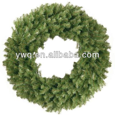 China Indoor and Outdoor Christmas Wreath Plain Wreath Doorway 50cm Tall Christmas Outdoor Christmas Wreaths for sale