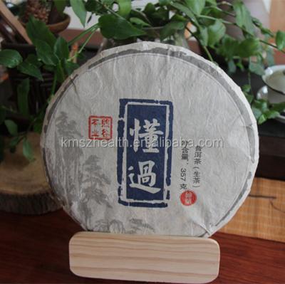 China Natural Health Care 100% Shen Puer 357g Yunnan Puer Tea Tablet Cake for sale