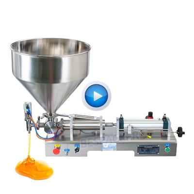 China G1WTD Food Semi-automatic Drink Honey Juice Oil Mineral Water Liquid Stick Filling Machine for sale