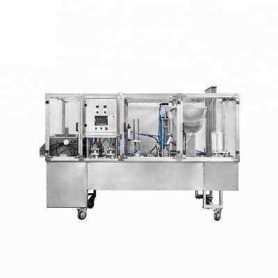 China XBG60-6 Full Automatic Beverage Filling and Sealing Machine for Liquid Paste Yogurt Cups with Dust Cover and Multi-spout for sale