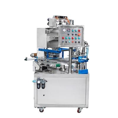 China Bespacker XBG-900II Automatic Beverage Cup Filling and Sealing Machine, Yogurt Cup Sealing Machine, Water Cup Filling Sealing Machine for sale