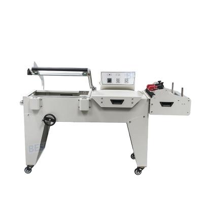 China Food Bespacker BFS-5540 2 in 1 sealing and shrinking tunnel wrapping packaging machine for carton box books for sale