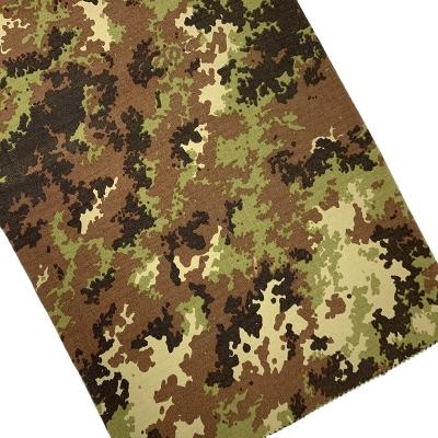 China Waterproof Blackout Wholesale TC 65/35 Ripstop Tear-Resistance Italy Camouflage Fabric for sale