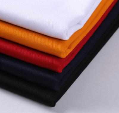 China T/C80/20 65/35 Twill Waterproof Textiles Single Dyed Fabric For Workwear Uniform Fabrics for sale