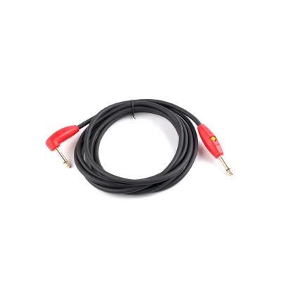 China Multimedia Joinaudio JX-001 22AWG 3mts 10ft Mute Plug Directly To Right Angle Audio Instrumentation Cable for sale