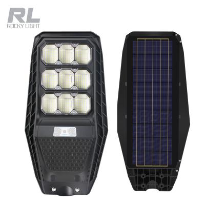 China ROAD Rocky-light New Outdoor LED Integrated Solar Street Light 100W 200W 300W LED Street Light for sale