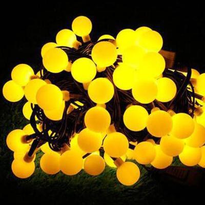 China Christmas Decoration/Windows/Holiday Flash String/Wire/Roof Ball Lights Outdoor Led Christmas Lights Decoration Waterproof Multicolor Battery for sale