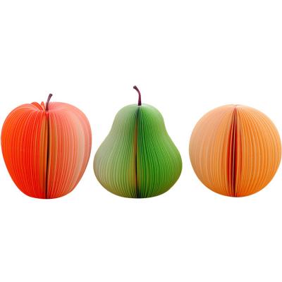 China Sticky Notes Custom Fruit Shape Notepad Paper Support Wholesale Production for sale