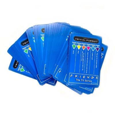 China Professional plastic board game custom adult card design, family board game customization for sale