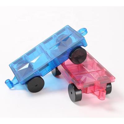 China Construction Toy Toy For Car Plastic Magnetic Toy Block Kids Star ABS 2pcs MNTL Building Block Set For Children for sale