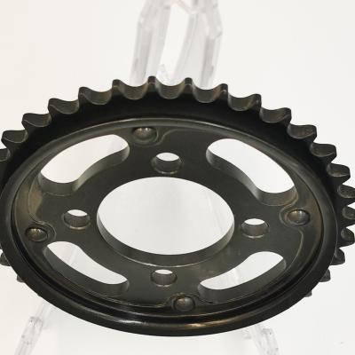 China High quality steel with best 1045 material for motorcycle sprocket and chain for sale