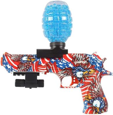 China 2022 Electronic Electric Toy Bullet Water Beads Blaster Toy Gun M4 AKM-47 Full Automatic Graffiti Electric Toy Splatter Ball Gun Toy for sale