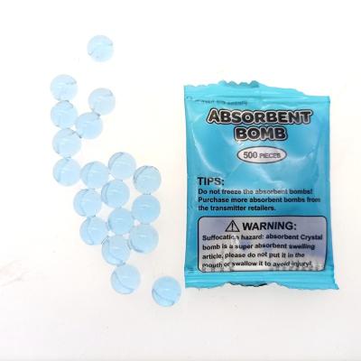 China Wholesale 500 Water Gun One Bag Water Balls Beads Refill Ammo 7-8 Mm Ball Blaster Bullets Water Ball Splash Scratch for sale