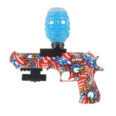 China 2022 Hot Selling Electric Automatic Firearm Toy Amazon Water Gel Splash Ball Gun Toy GunM4/AK/MP/SG Popular Toy For Children for sale