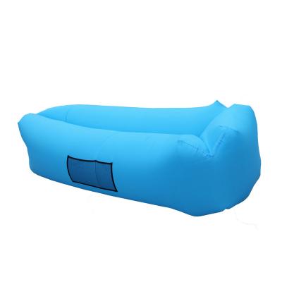 China 2022 Hot Sale Indoor Summer Simple Bag+210T Polyester PE Fabric Super Outdoor Beach Sofa Lazy Inflatable Sofa Bed Inflatable Sofa Camping Inflatable And Convenient for sale