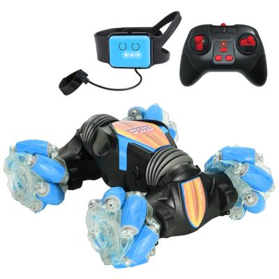 China 2022 New Newest High Quality Working RC Hobby Radio Control Toy High Speed ​​Double Sided Gesture 360 ​​Stunt Rolling With Music And Light Re for sale