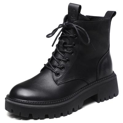 China Luxury GENUINE LEATHER women boots beautiful thermal fashionable botas for ladies for sale