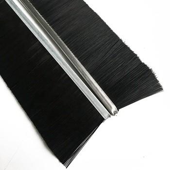 China Rigid Industrial Weather Strip Brush For Window Door Threshold Seals for sale