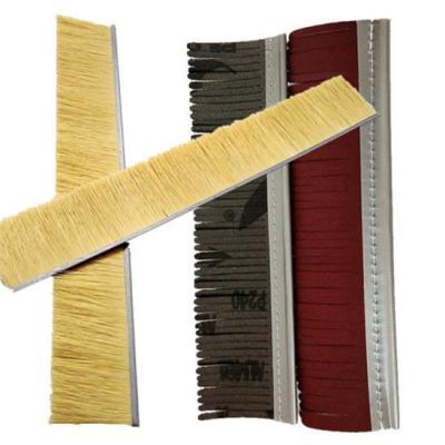 China Woodworking Machine Accessories Sisal Sandpaper Strip Brush For Wood Polishing for sale