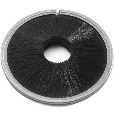 China Industrial Inside Spiral Inward Wound Disk Brush for sale