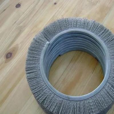 China Abrasive Wire Spring Brush Industrial Winding Brush Cleaning Brush For Dust Removal for sale