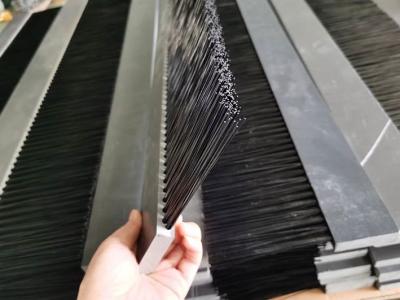 China PVC Board Industrial Flocking Strip Brush Front Edge Water Brush for sale