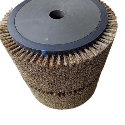 China Custom Horsehair Anti-Static Roller Brush Cleaning Brush Roller For Industrial Cleaning for sale