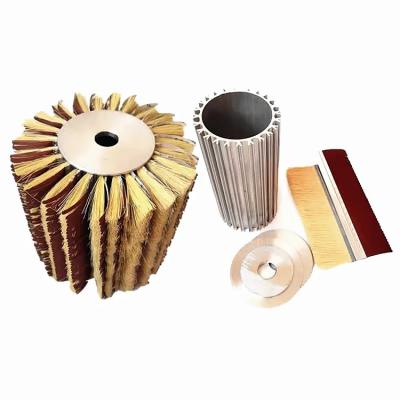 China Sandpaper Sisal Polishing Roller Brush Sanding Brush For Wood Machine for sale