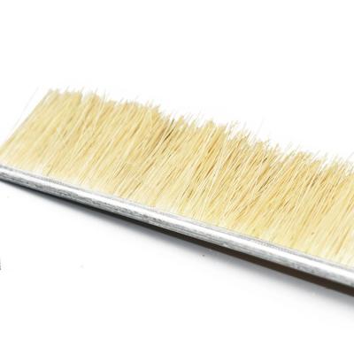 China Tampico Fiber Sisal Strip Brush For Woodworking Polishing Replacement Parts for sale