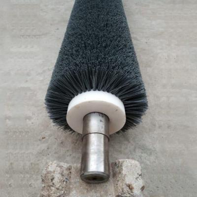 China Custom Industrial Silicon Carbide Abrasive Nylon Wire Brush Roller for sale