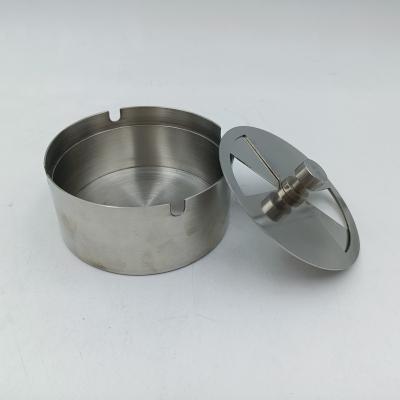 China American Style Hot Selling Professional Factory Customized 201 Stainless Steel Cigar Ashtray Bar Rainproof Tools for sale