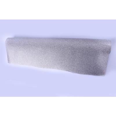 China ANTISTATIC Garment And Bag Application PVC Glitter Laminated Plastic Film Roll for sale