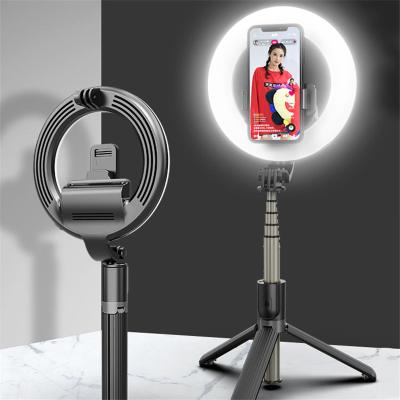 China Photogrphy Live Photography 2021 Inch Amazon LED Selfie 18 Dimmable Ring Light with Tripod Phone Holder for Desktop Live Makeup for sale