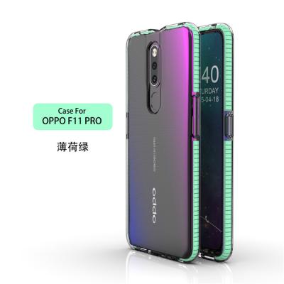 China Dual Curve Full Color TPU Shockproof Case For OPPO F11 PRO Phone Case for sale