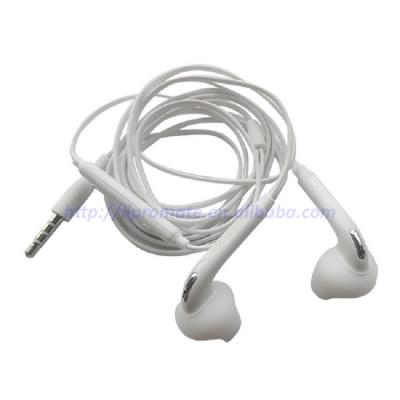 China hot sale In-ear sport in ear mobile phone earphone white handfree for samsung galaxy s6 earphone for sale