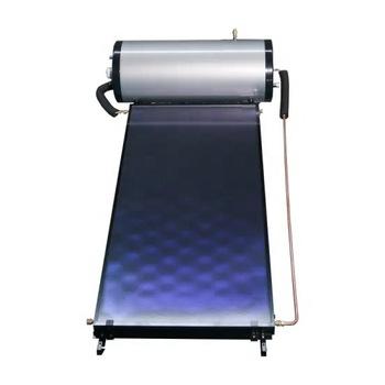 China New Hotel Energy Efficient Unpressurized Flat Panel Portable Thermodynamic Solar Water Heater for sale