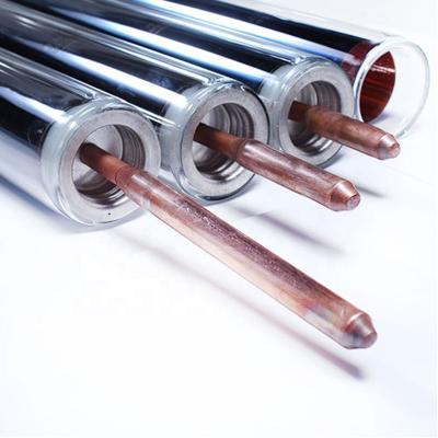 China Hotel 58mm heat pipe vacuum tubes, solar collector tubes for solar system for sale