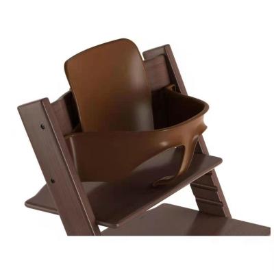 China Modern Cute Baby Kids Dining Eating Chair Baby Chair Stool Rail PP Material Wooden Dining Chair Accessories for sale