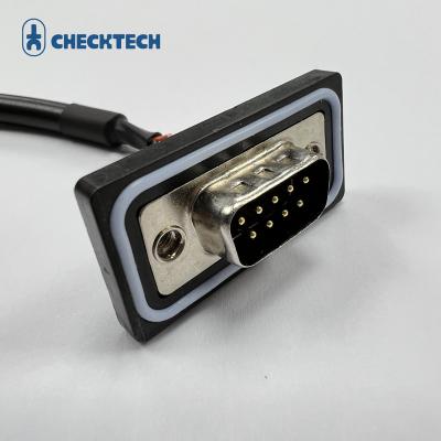 China IP67 Waterproof D-SUB Ultra-Fast 9 Pin Waterproof Cable Assembly for Power System for sale