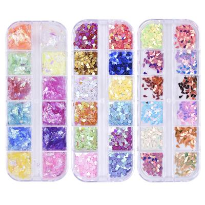 China Glitter Nail DIY Glue Accessories DIY Nail Stick Drill Beauty Nail Art New Manicure Accessories Full Set for sale