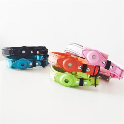 China High Quality Classic Case TPU Cheaper Price Neoprene Nylon Airtag Dog Collar For Pets for sale