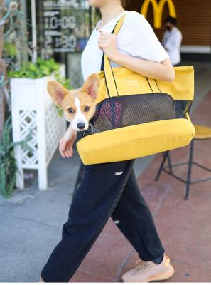 China Wholesale Fashion Comfortable Dog Cat Carrier , Soft-sided Pet Carrier Shoulder Tote Bag for sale