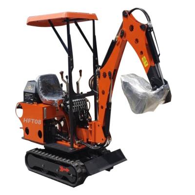 China Hotels 0.8 Ton China Band Mini Hydraulic Crawler Excavators for sale