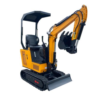 China China Hotels Hydraulic Excavator 1 Ton Mini Excavators Crawler Digger for sale