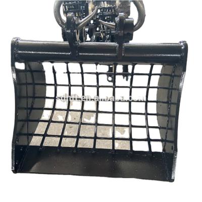 China Excavator Attachment Mini Skeleton Bucket HFT06-S for sale