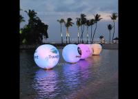 中国 LED 72W RGBの魅力的で膨脹可能な浮遊水風船AC230V 50HZ/AC120V 60HZ 販売のため