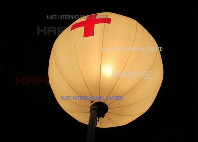 China M1 Rated 1.6m Flame Retardant Lighting Colored Balloons Fit Event Decoration for sale