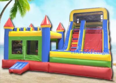 China Inflatable Bouncer Combo Bouncy Castle Adult Kids Bounce House with Water Slide for sale