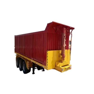 China Heavy Duty Truck Trailer China Good Quality 60t Rear Tipper Dumper Dump Semi Truck Trailer for sale